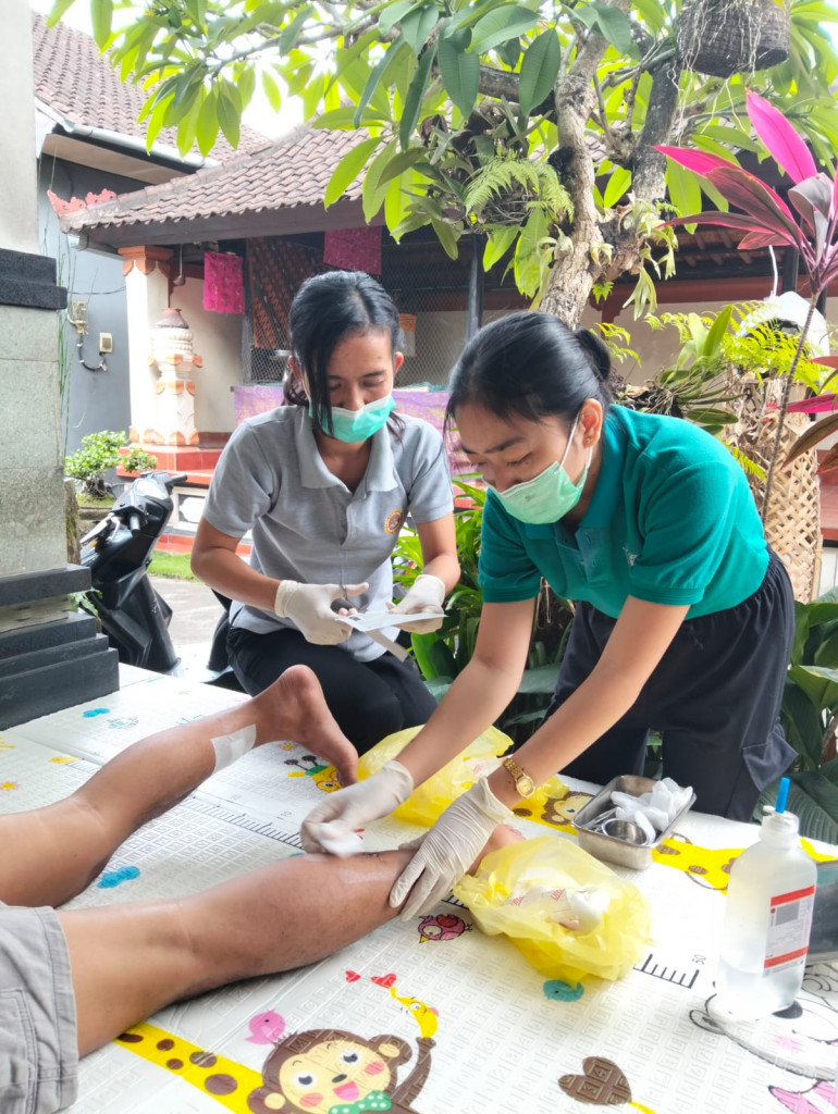 Kegiatan Homecare UPTD. Puskesmas Mengwi III